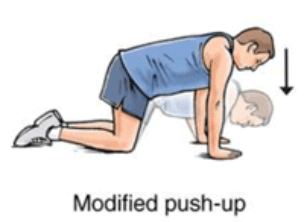 modified push up